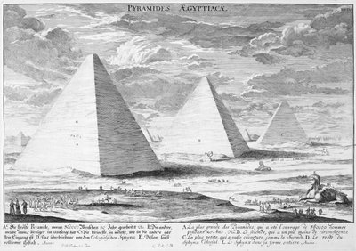 De piramides van Egypte, plaat 4 uit 